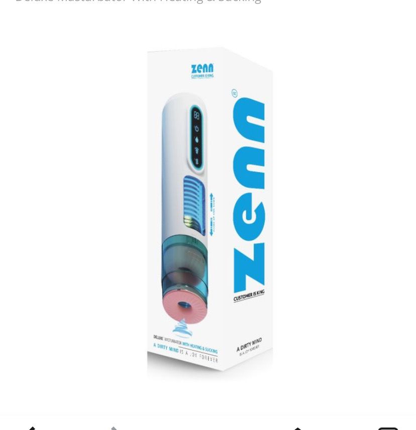 Deluxe Masturbator With Heating & Sucking