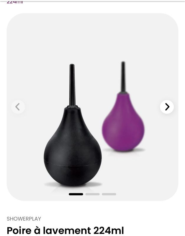Poire lavement 224ml
