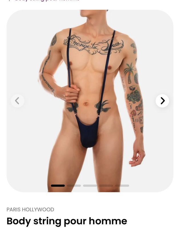 N Body string pour homme