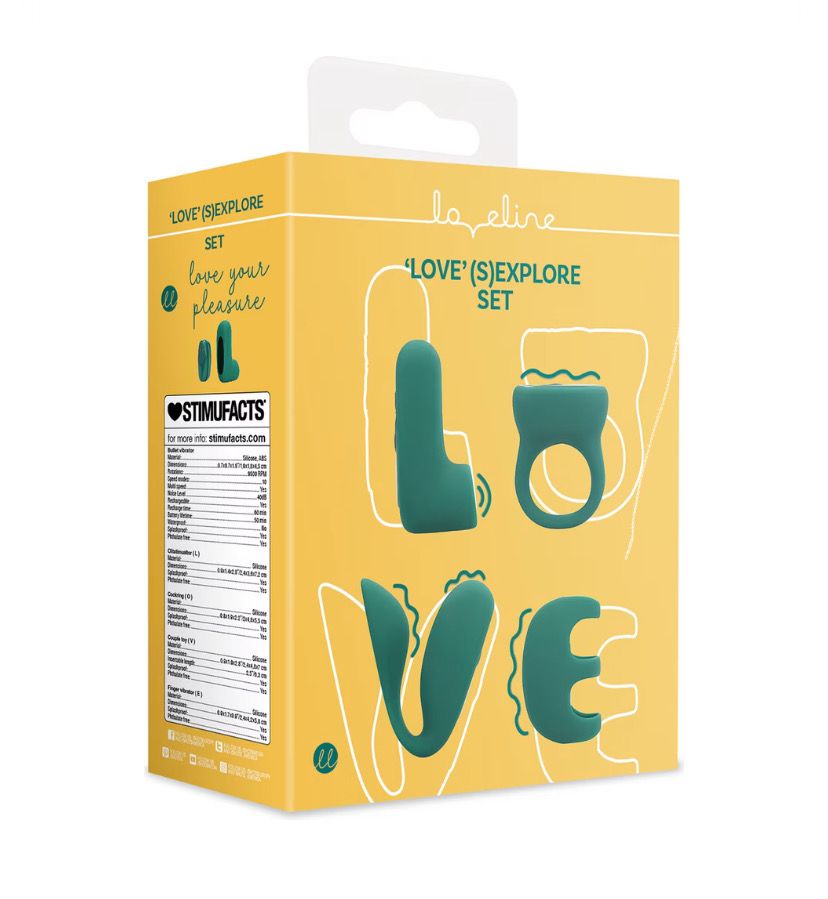 Loveline LOVE' (S)explore Set - Green Crystal