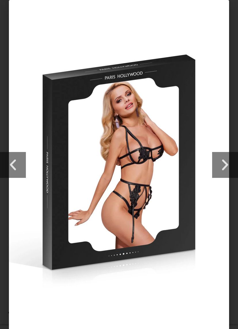 Soutien gorge, string & porte-jaretelles