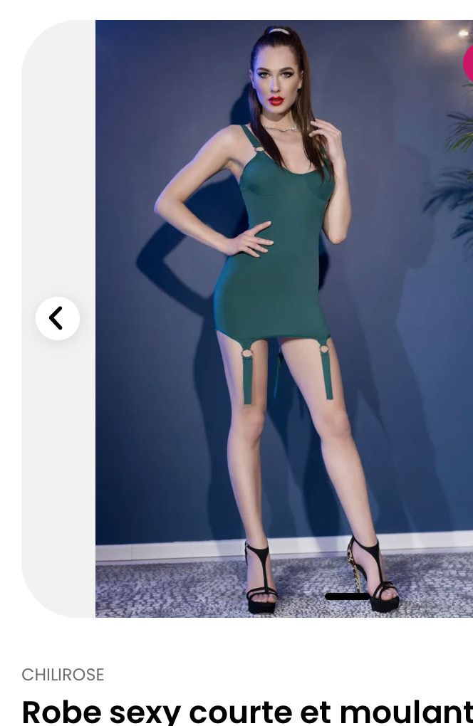 Robe sexy courte et moulante