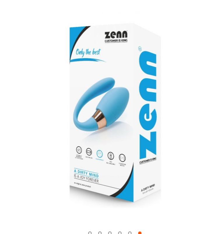 Thanks to its U-shape you can both enjoy a unique stimulation with this remote controlled wearable couples vibrator. It is equipped with a powerful motor with 7 vibration modes that will bring you clo