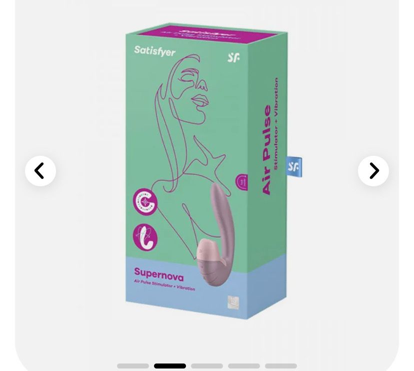 Satisfyer Supernova, stimulateur par air pulsé et vibromasseur point G