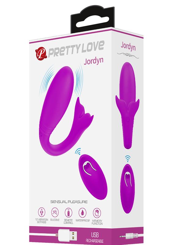 Stimulateur pour couple à télécommande Jordyn