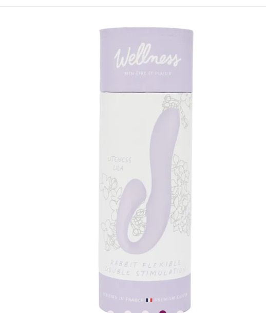 Vibromasseur Rabbit Double Stimulation Liteness Lila