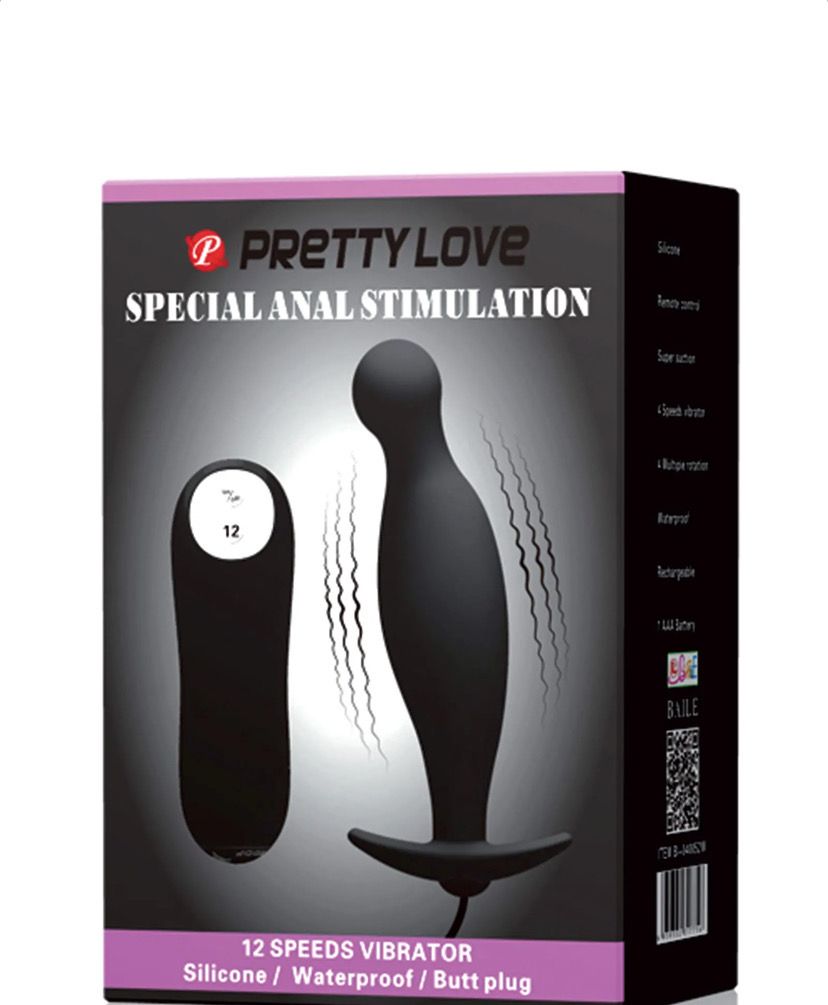 Plug anal avec télécommande