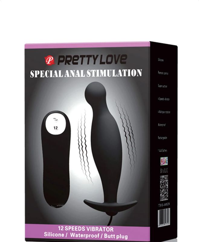Plug anal avec télécommande