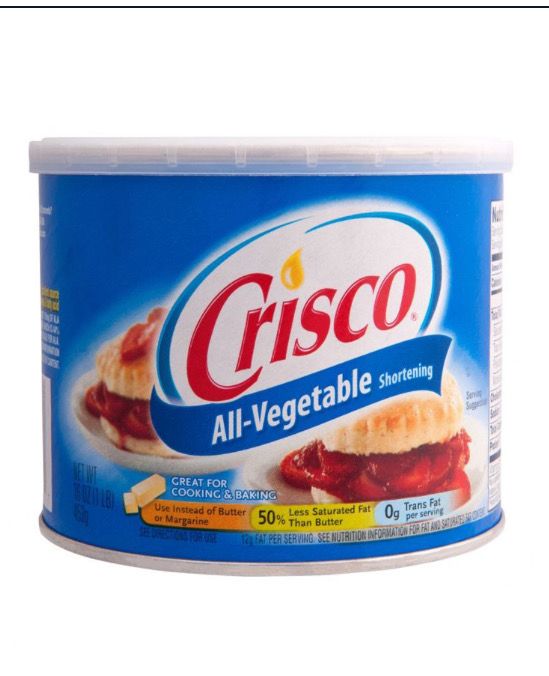 Lubrifiant Graisse Végétale Crisco