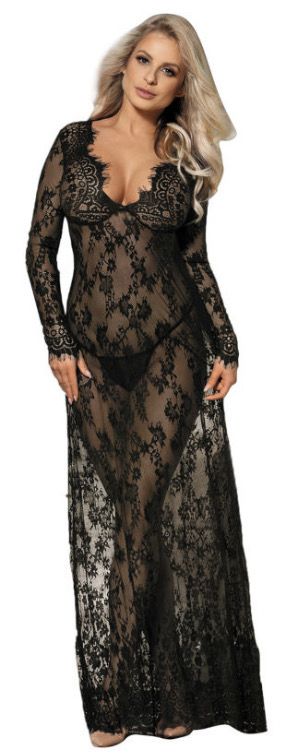 SUBBLIME – DRESSES ROBE LONGUE MANCHES LONGUES S / M –