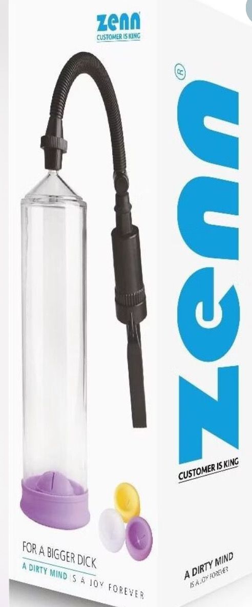 Nom du produit Zenn Pompe à pénis - For A Bigger Dick