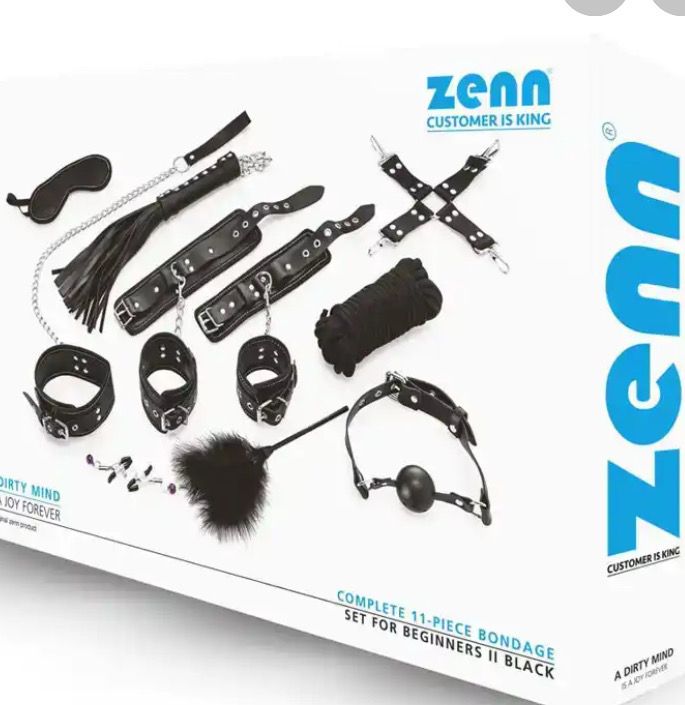 Nom du produit Kit de bondage ZENN 11 pièces pour débutants