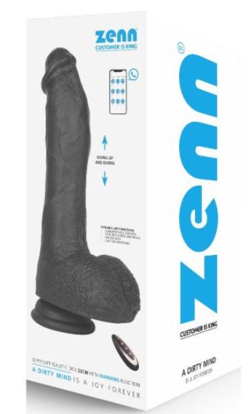 Super Soft Realistic Dick 22 cm With Warming Function