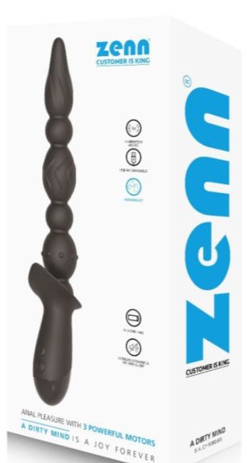 Plaisir anal grâce à 3 moteurs puissants