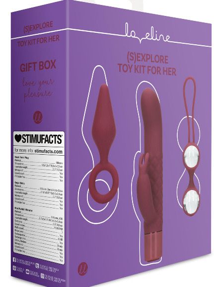 Coffret 3 Jouets (S)explore - Toy Kit for Her