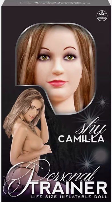 Shy Camilla, poupée gonflable taille réelle avec visage 3D