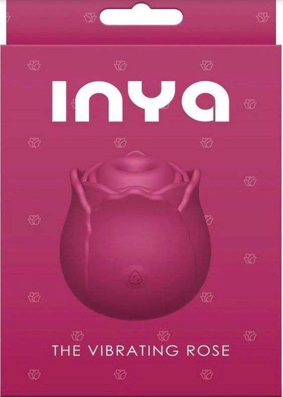 INYA The Vibrating Rose Rechargeable Silicone Clitoral Stimulator