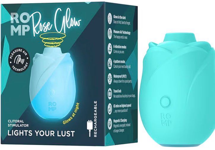 Romp rose glows