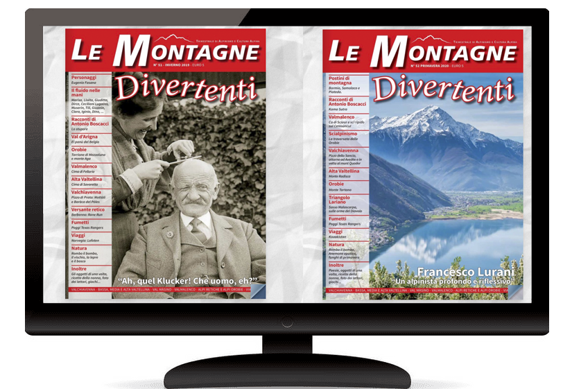 Abbonamento annuale Digitale alla rivista Le Montagne Divertenti Abbonamento annuale Digitale alla rivista Le Montagne Divertenti
