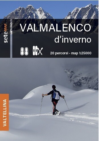 Mappa Valmalenco d&#39;inverno