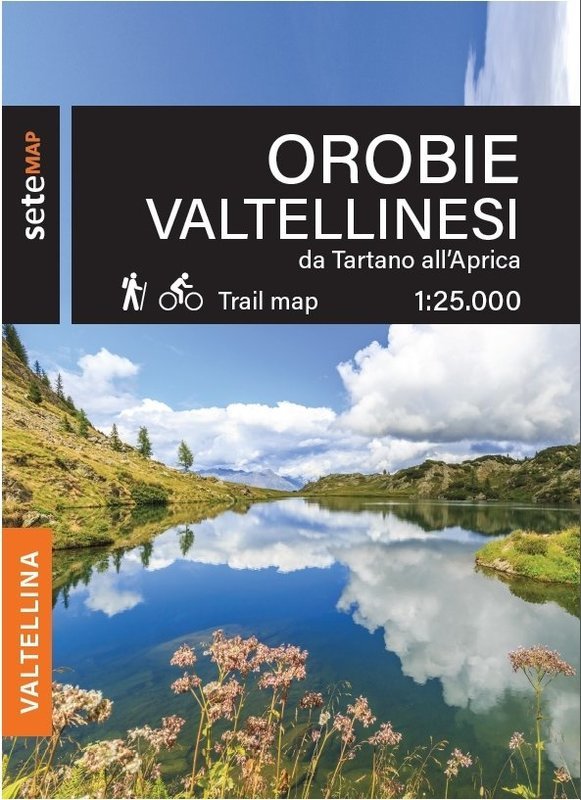 Mappa Orobie Valtellinesi da Tartano all&#39;Aprica