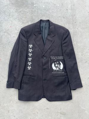 Black Suit Blazer - “WHY SO SERIOUS”