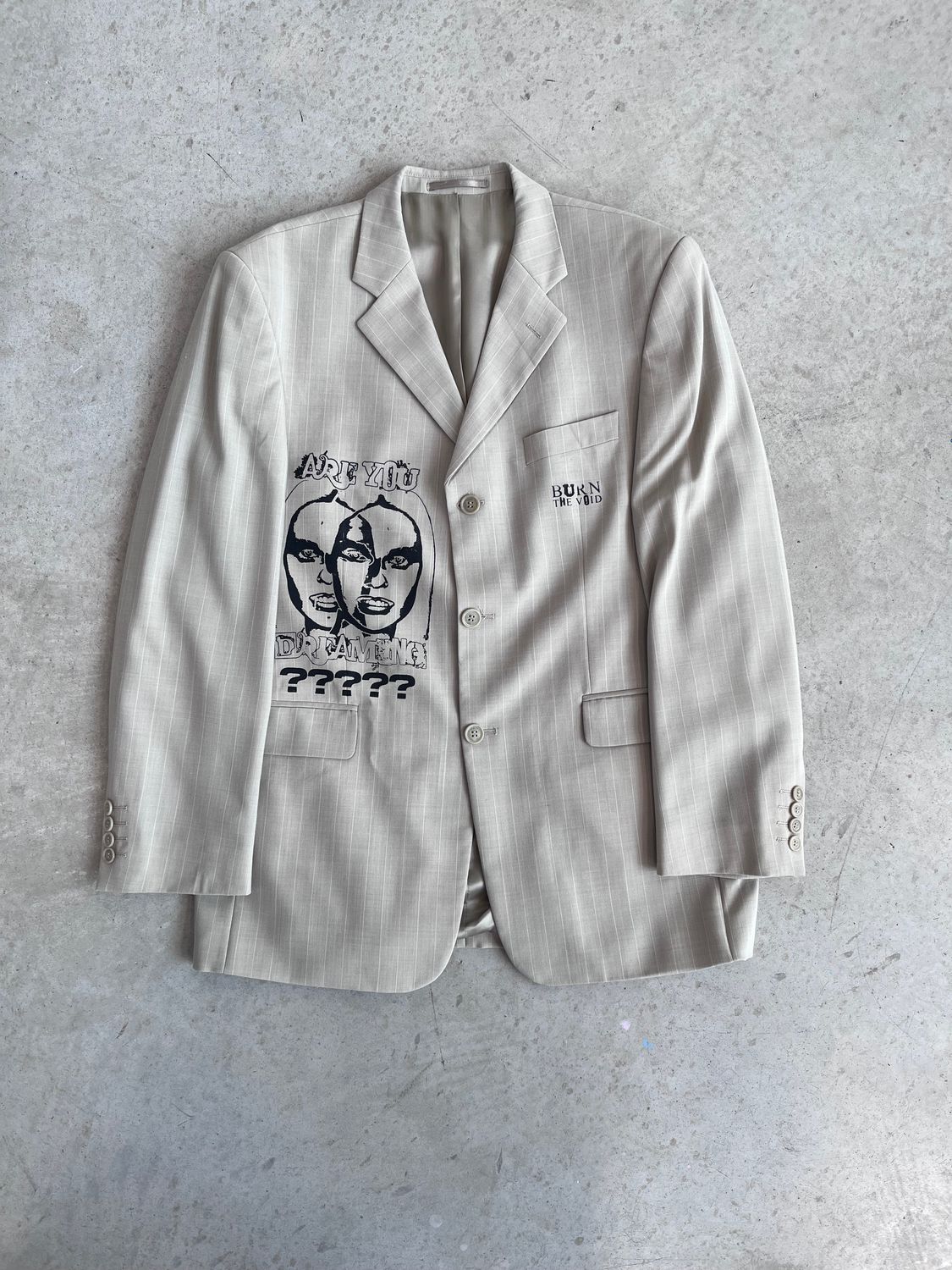 Beige Suit Blazer - &quot;ARE YOU DREAMING?&quot;
