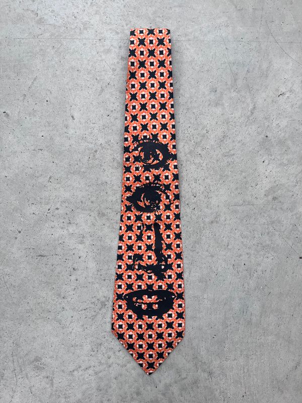 Cravate custom « LOOK AT ME »