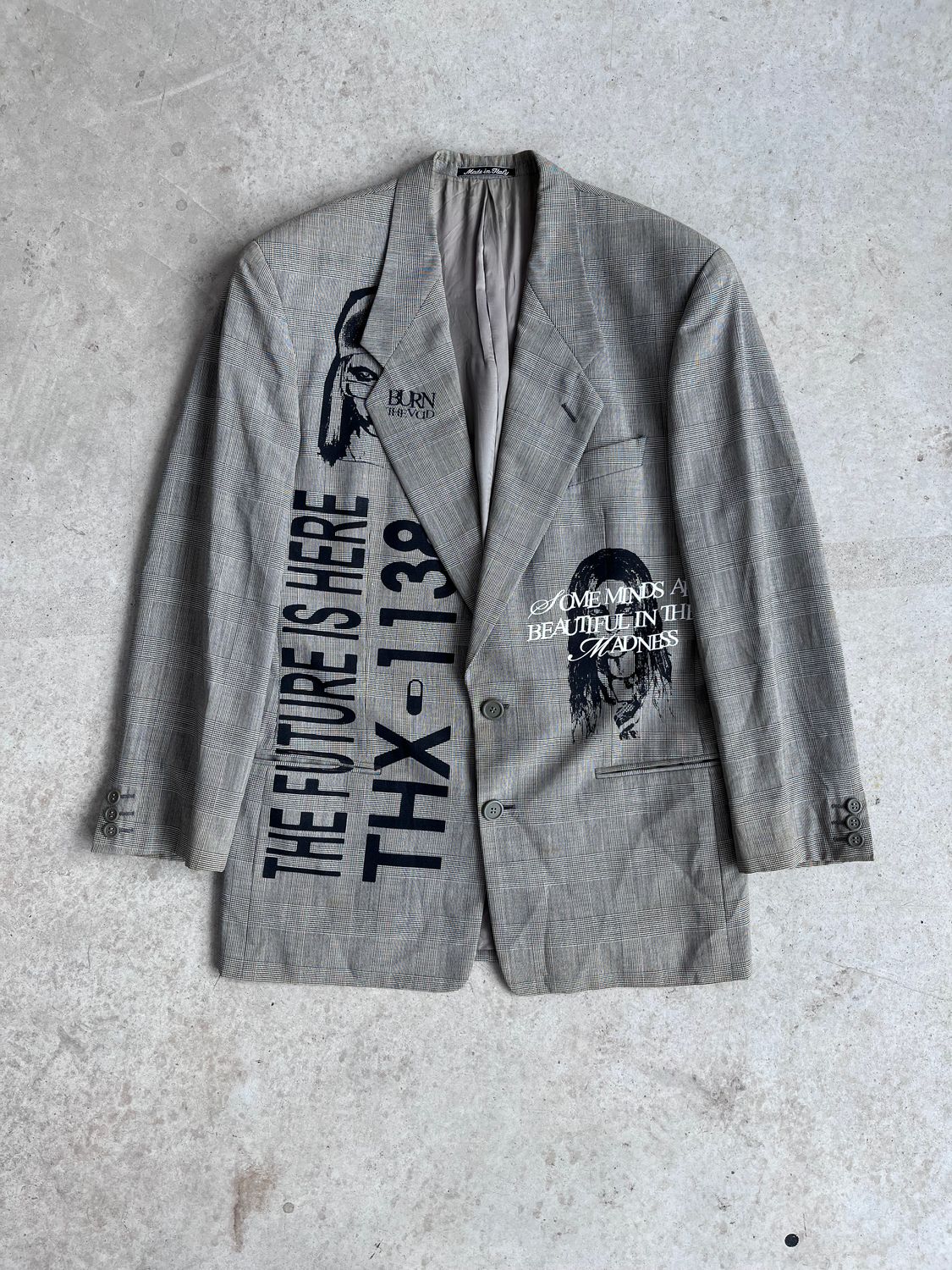 Grey Blazer « APHEX TWIN »