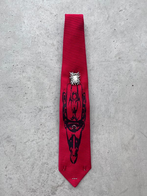 Cravate custom « BIOHAZARD »