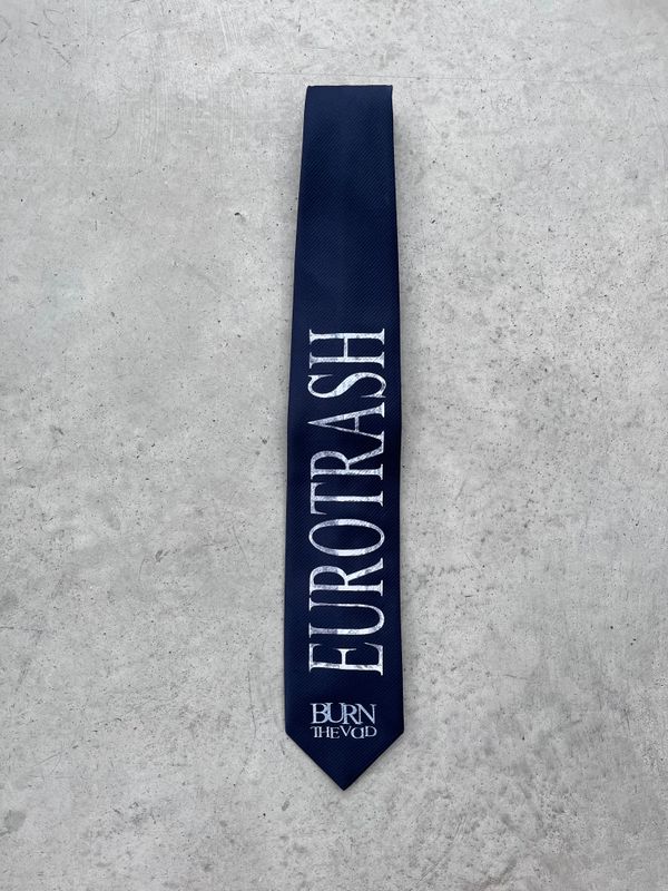 Cravate custom « EUROTRASH »