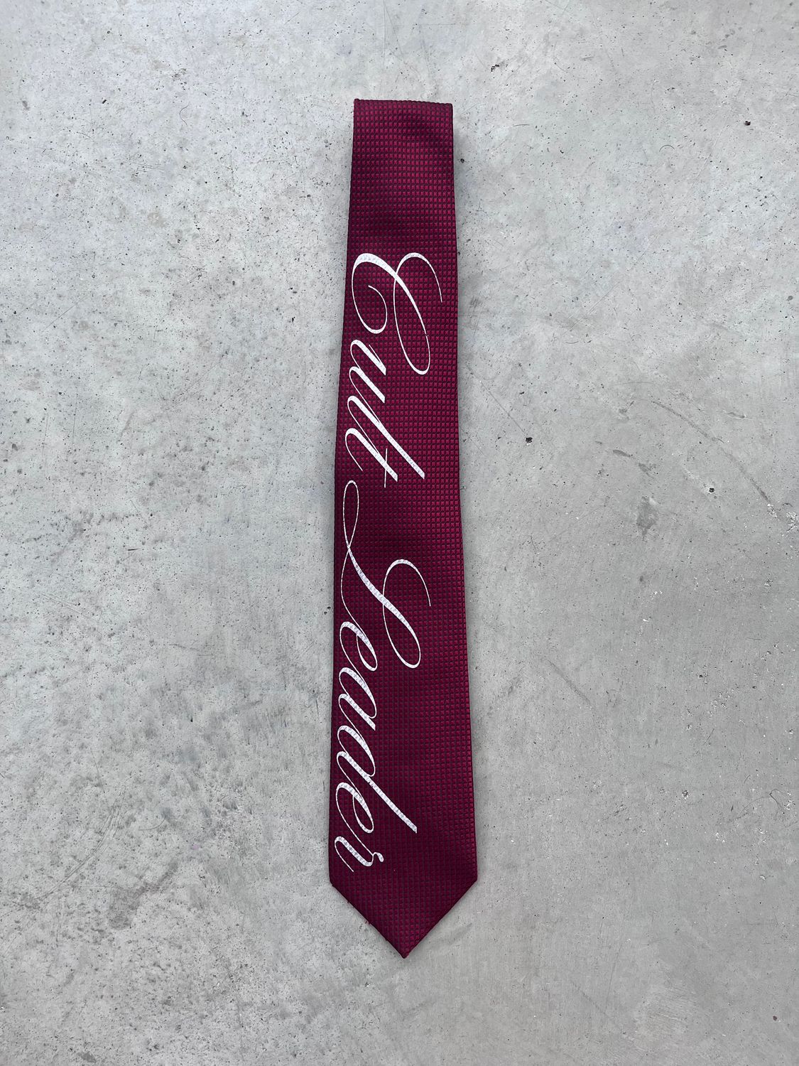 Cravate custom « CULT LEADER »