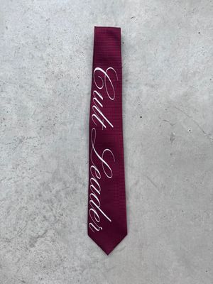 Cravate custom « CULT LEADER »