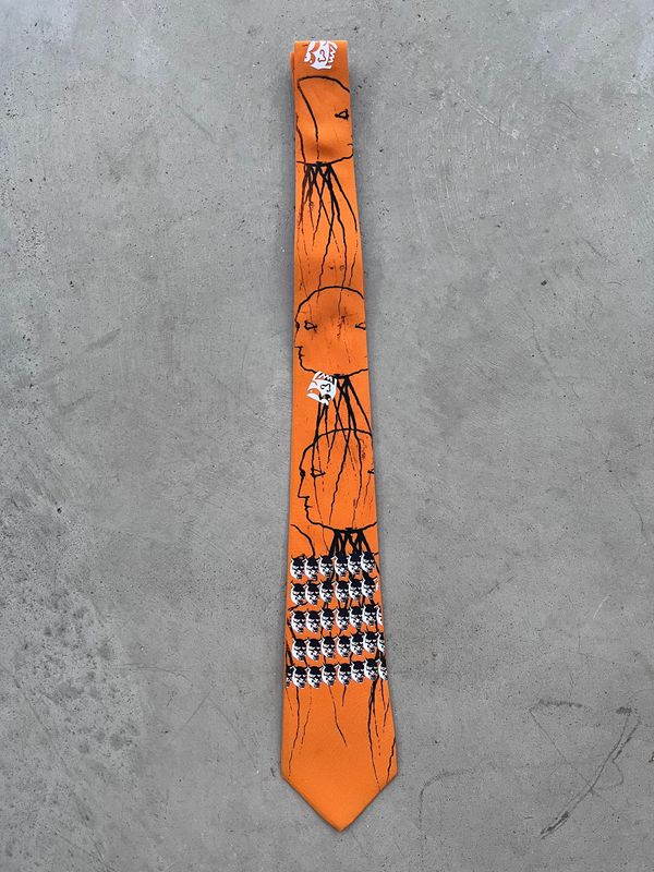 Cravate custom COLLAB RETINATTRAKTIV