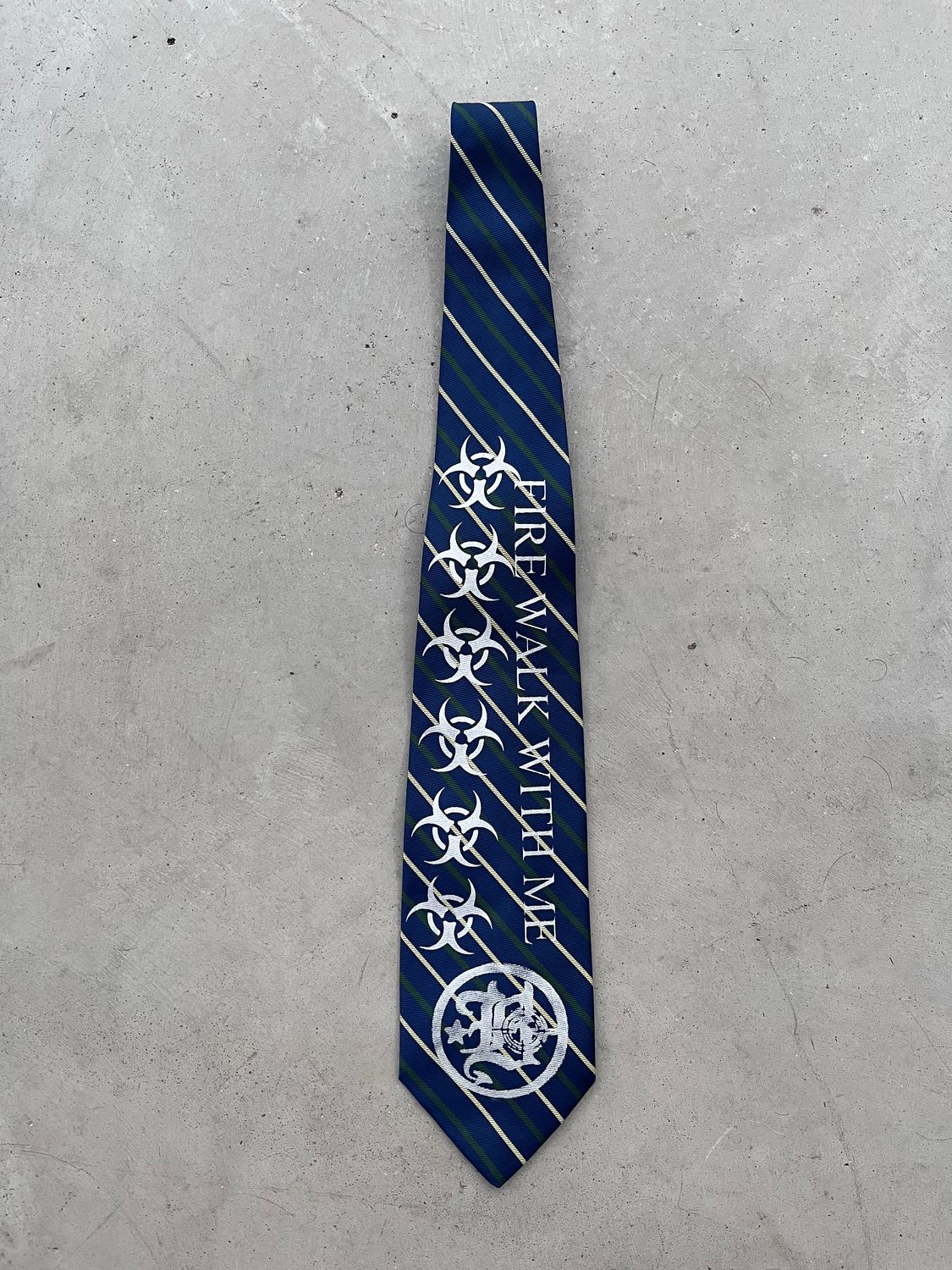 Cravate custom « TWIN PEAKS »