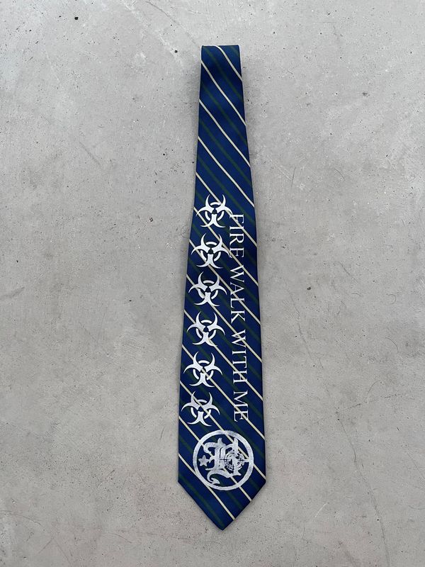 Cravate custom « TWIN PEAKS »