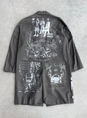 Grey Long Trench « CHAOS »