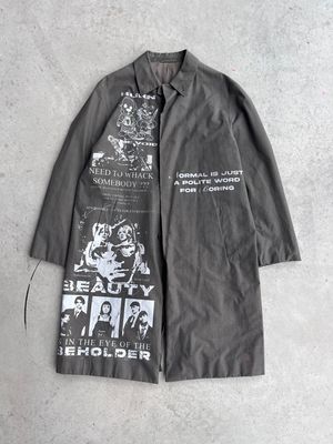 Grey Long Trench « CHAOS »