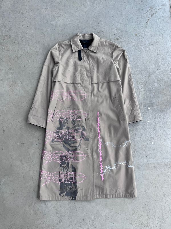 Beige Long Coat « BIOHAZARD »