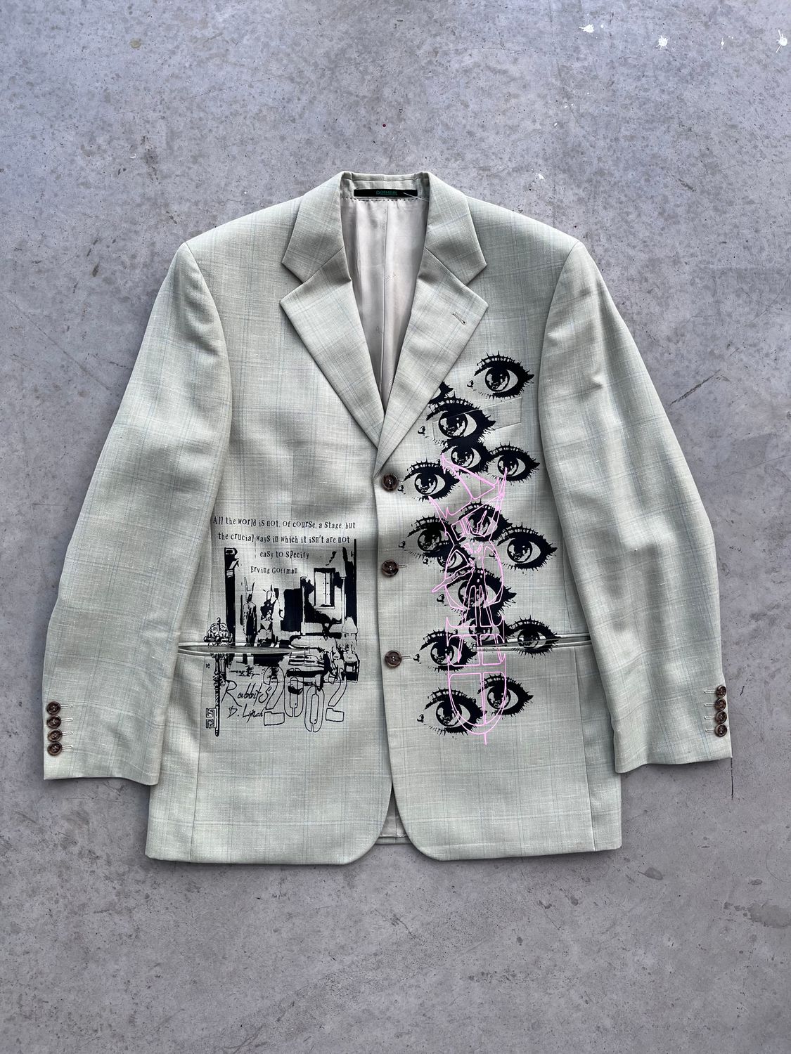 Grey Green Blazer « ACID »