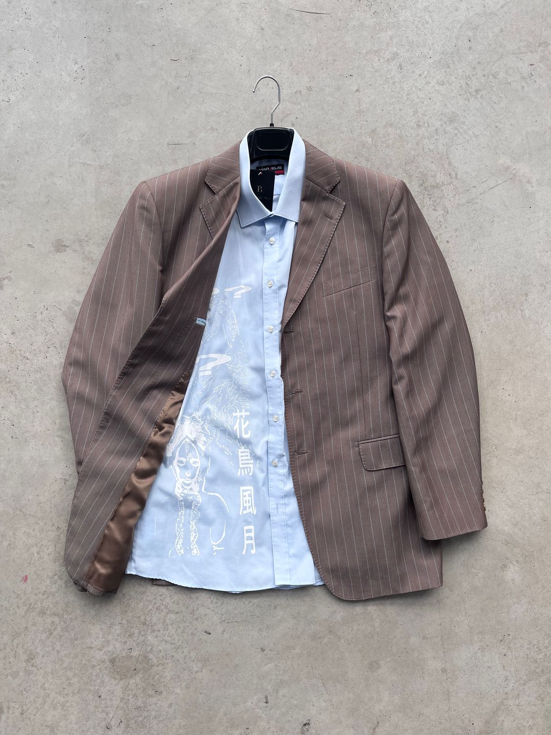 Suit Combo shirt and blazer Alternative Fashion Serigraphy