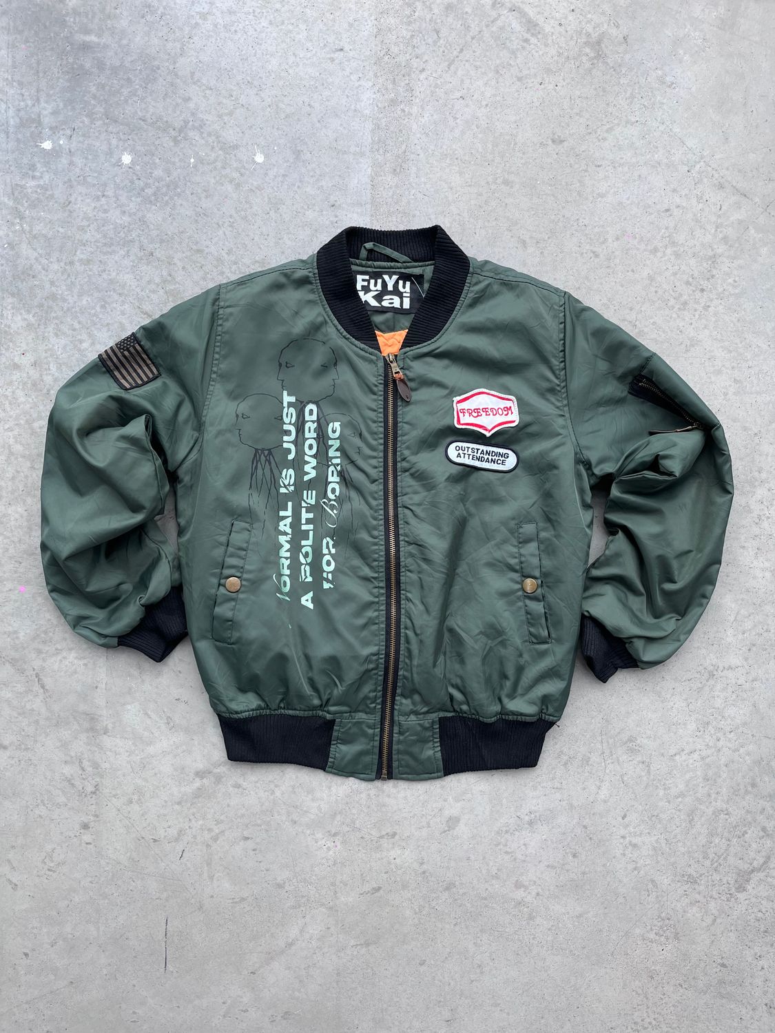 Bomber Alternative Fashion Serigraphy