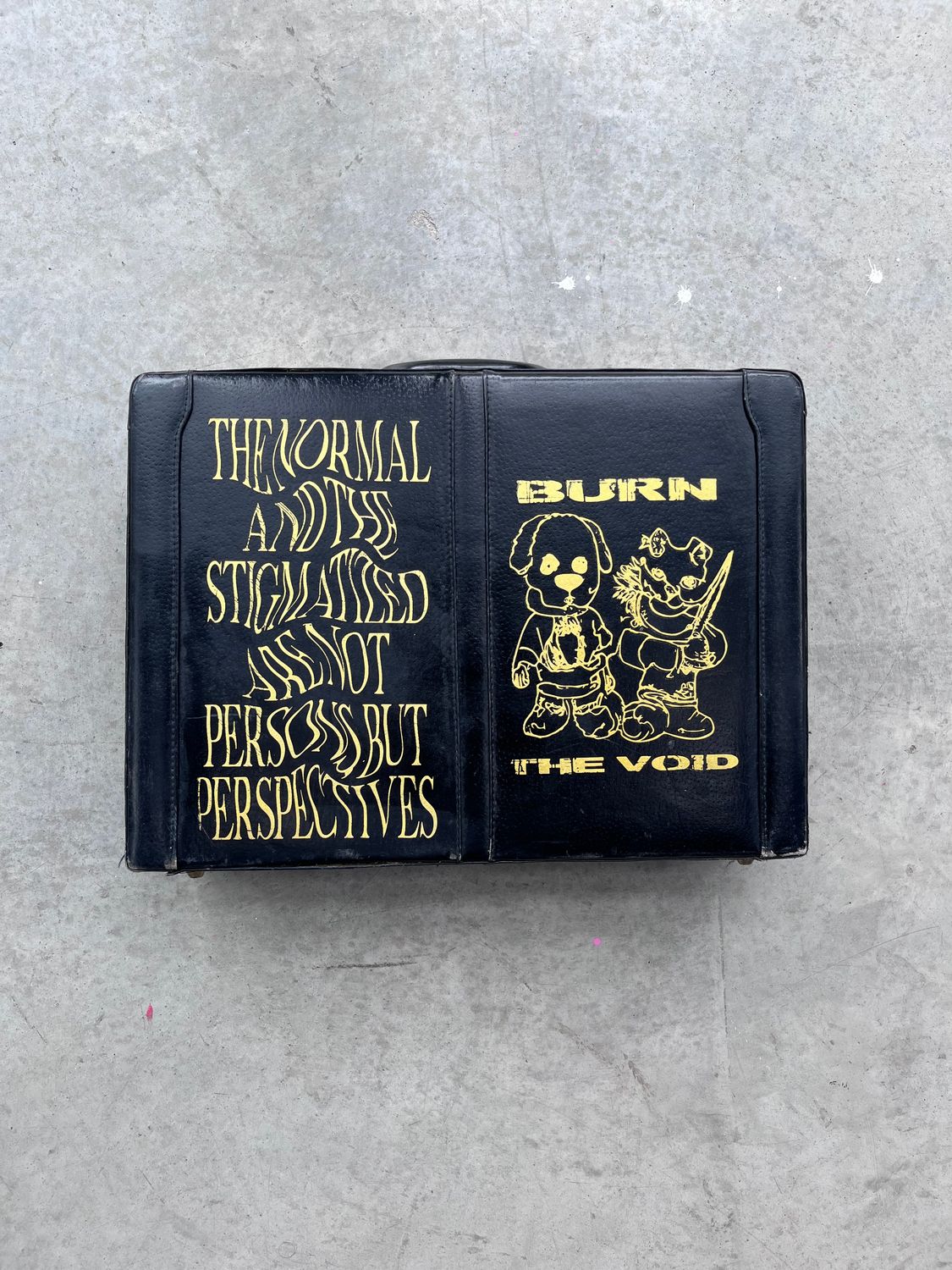 Suitcase Alternative Fashion Serigraphy