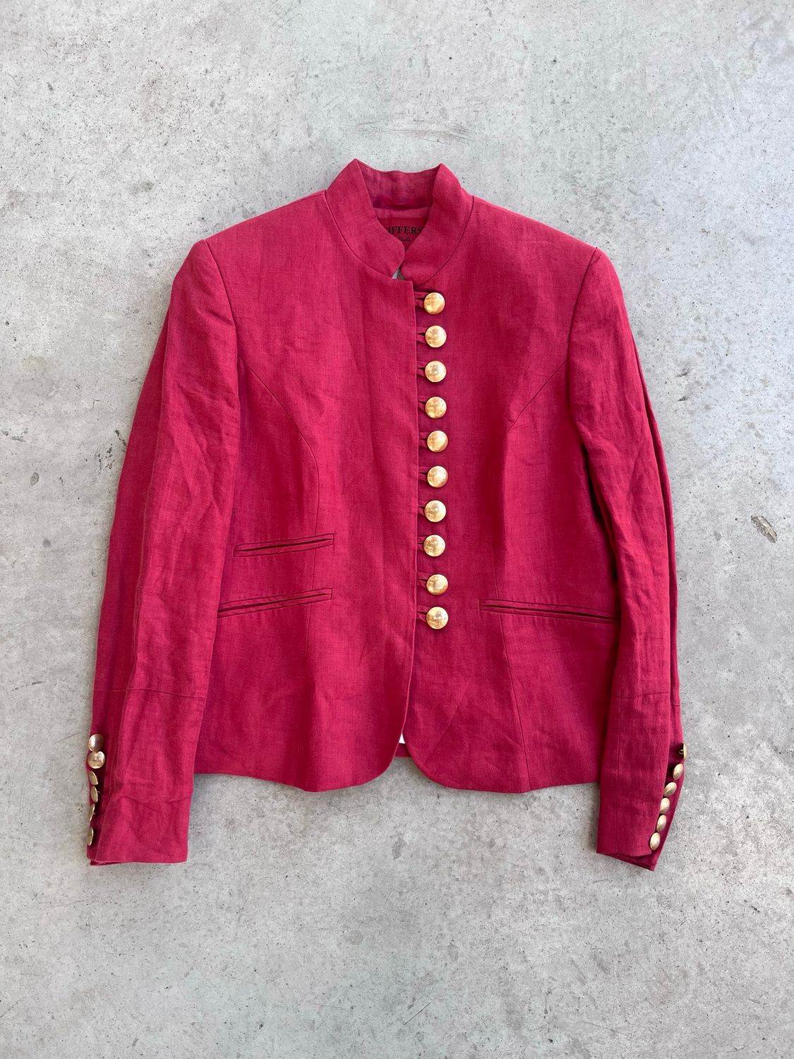 Red Napoleon Jacket « BLACK LODGE »