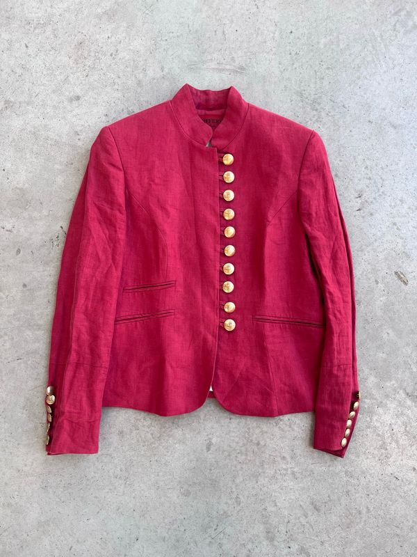 Red Napoleon Jacket « BLACK LODGE »