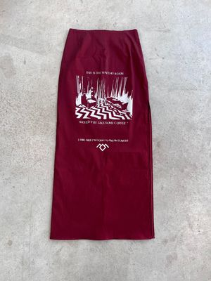 Long Red Skirt « BLACK LODGE »