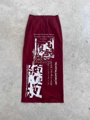 Long Red Skirt « BLACK LODGE »