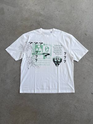 T-shirt blanc oversize « SAFE »