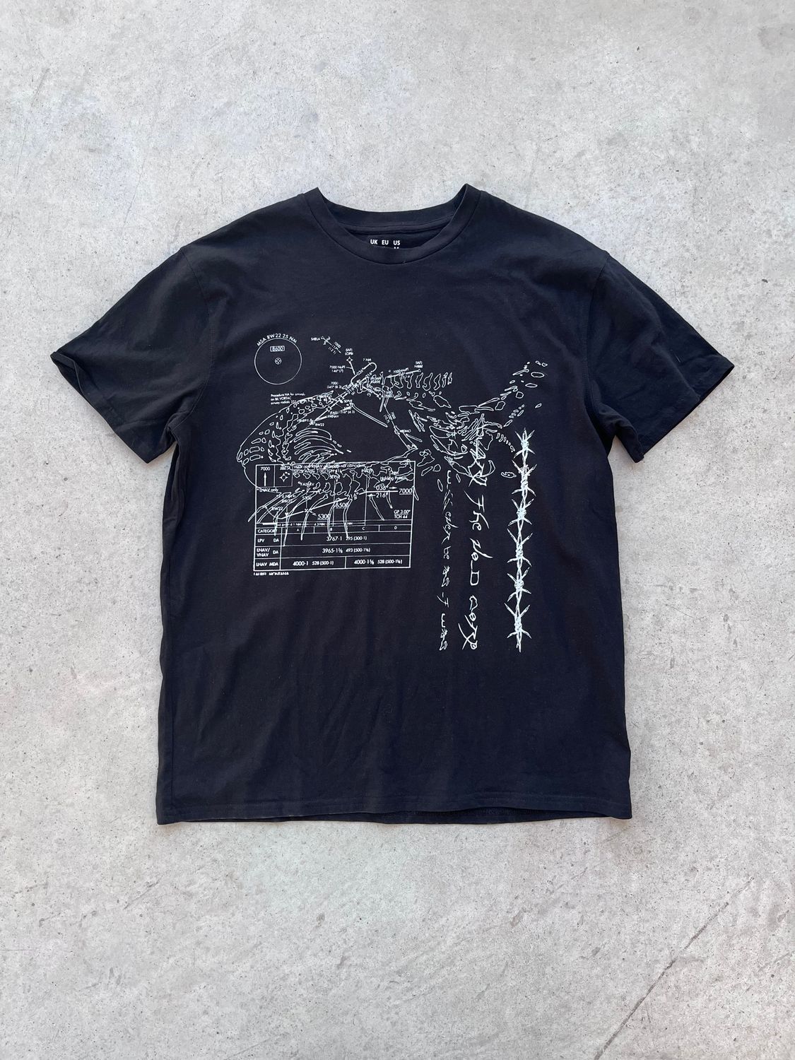 T-shirt noir « MSA RW22»