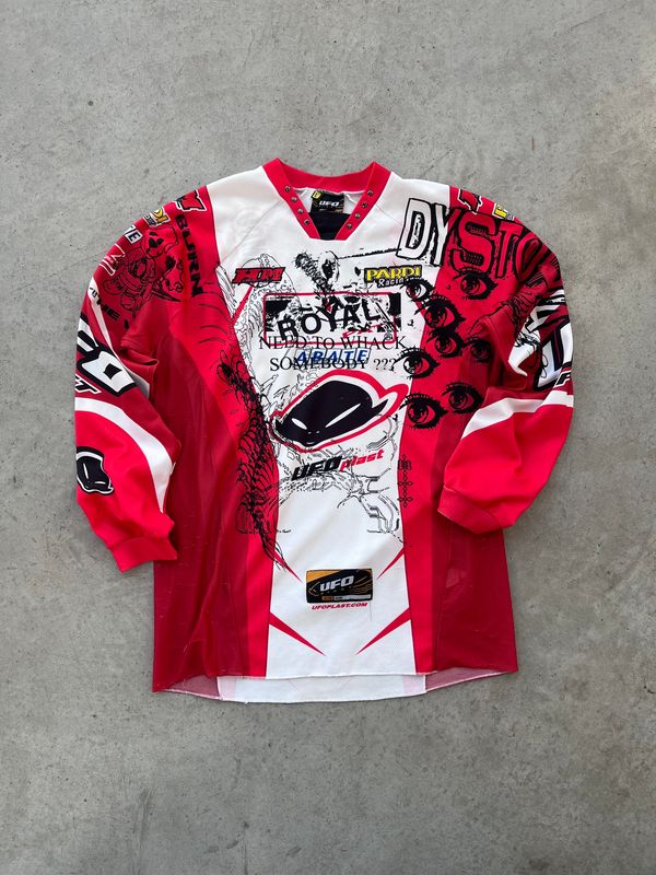 T-shirt motocross oversize « DYSTOPIA »